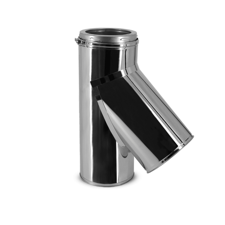 Té de raccordement 45 degrés 